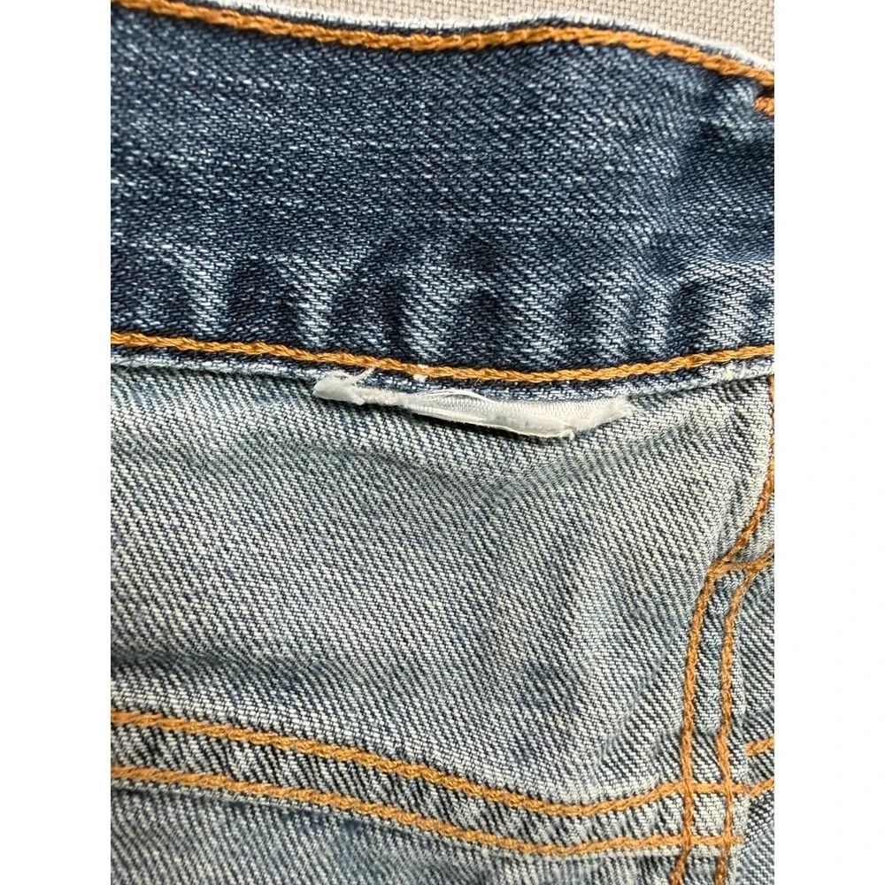 Carhartt Men's Relaxed Straight Leg Jeans Blue Denim Work Pants | 32x30
